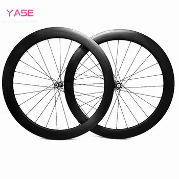 

bicycle carbon road wheels NOVATEC 411/412SB Central lock 50x25mm tubular wheelset 100x12 142x12 bicycle disc brake wheels 700c