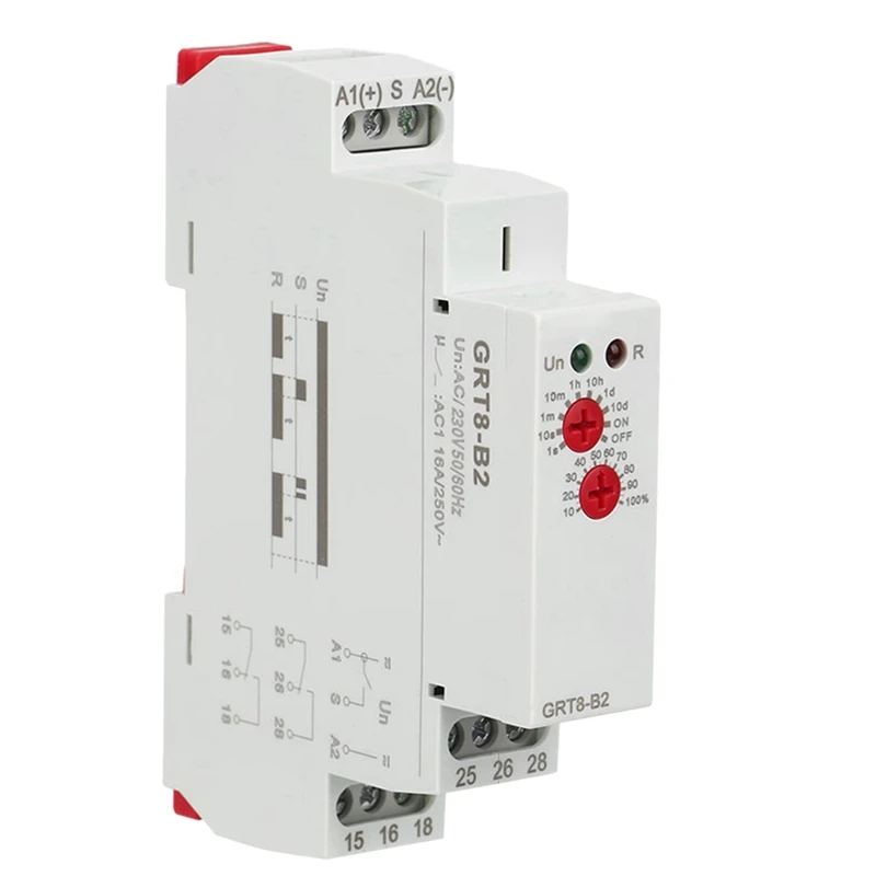 GRT8-B2 мини один Функция Управление Din Rail Мощность Задержка включения/выключения