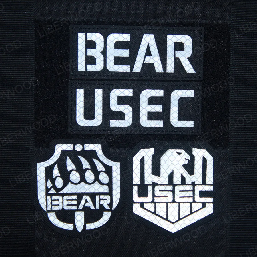USEC and free dog tag gaming Escape from Tarkov morale patch set