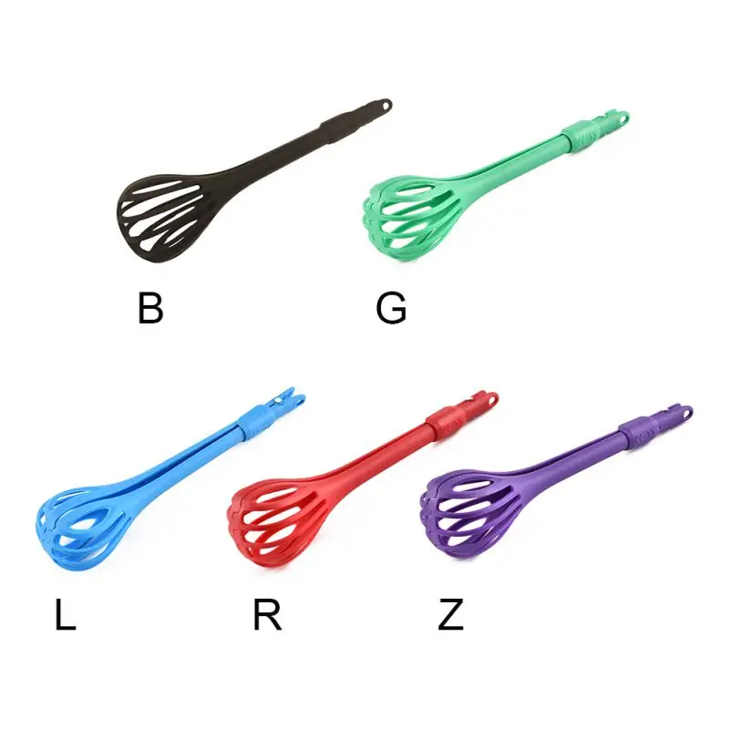 Three In One Spaghetti Noodle Clip Egg Beater Egg Clip Salad Mixer Anti-scalding Food Clip