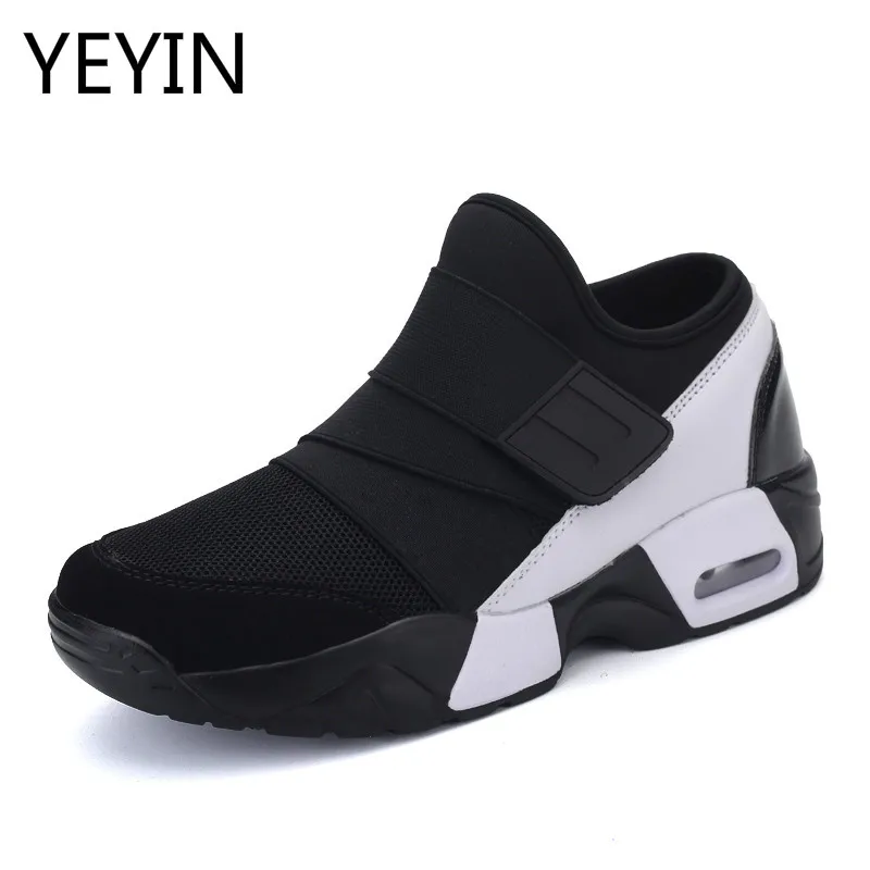 

Unisex Summer Autumn Men Shoes Height Increase Male Casual Comfortable Breathable Canvas Fashion Shoes Black White Red