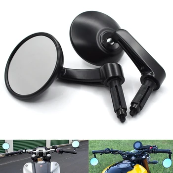 

Universal motorbike 7/8" 22mm handlebar motorcycle rearview mirror For YAMAHA MT-07/FZ-07 FJ-09 MT-09/SR/FZ-09 FZ1 FAZER FZ6R