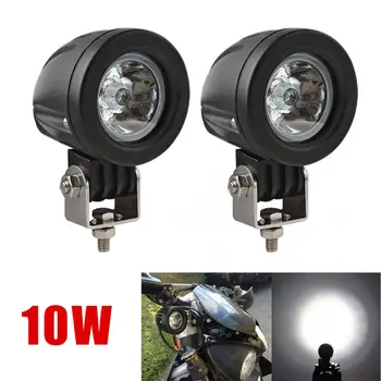 

2pcs Ourbest 10W Mini Tail Auto Led Offroad Lights Fog Lamp for Car / Motorcycle / Boat / ATV