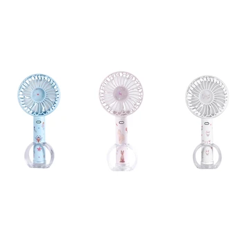 

Mini Cute USB Handheld Fan Desktop Portable Rechargeable Three-Speed Small Fan