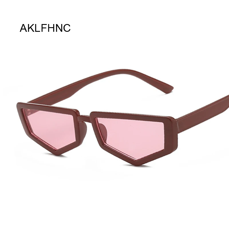 Новые квадратные солнцезащитные очки для женщин маленькая оправа Модные Ретро Зеркальные Солнцезащитные очки женские брендовые
