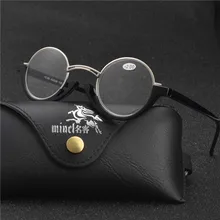 Новые круглые очки для чтения Рецептурные очки высокой четкости очки для чтения Мужская и женская индивидуальная рамка uv400 FML