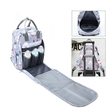 

New Diaper Bag Backpack For Moms Waterproof Baby Stroller Pocket Large Capacity Outdoor Travel Maternity Nappy Bags Bebe Care