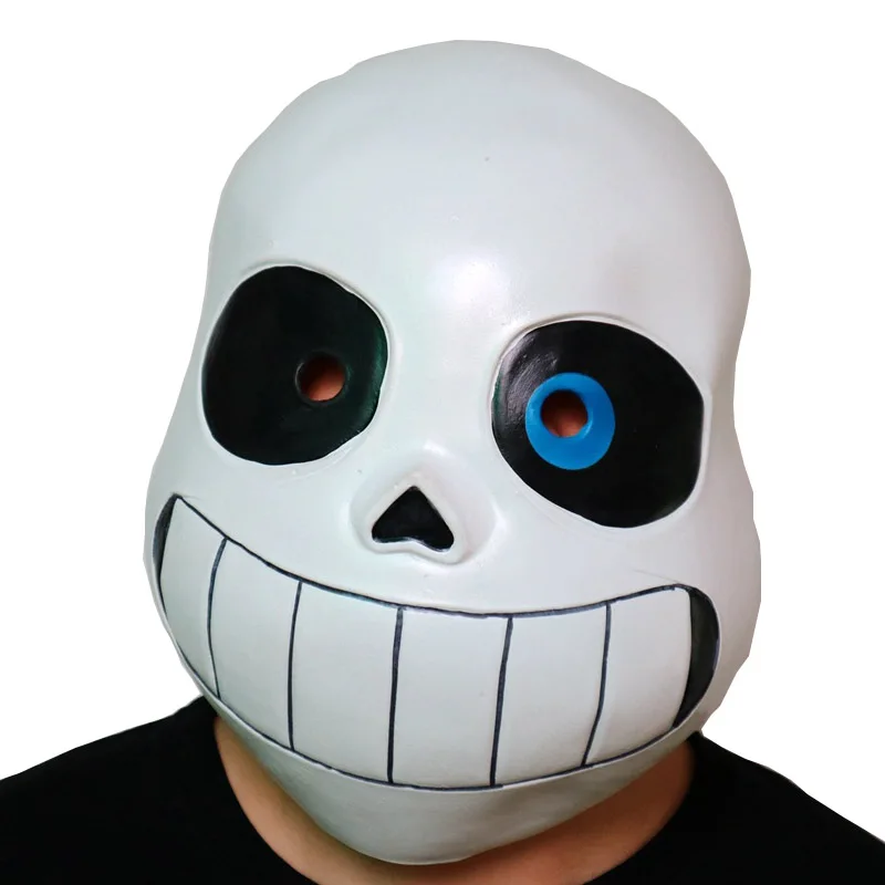 Маска Sans Undertale игрушка латексная маска для косплея классный Скелет кукла подарок