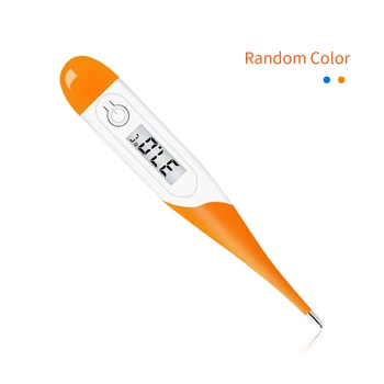 

Soft Head Electronic LCD Non-Contact Infrared Digital Body Temperature Measurement Portable Handheld Thermometer For Adult Kids