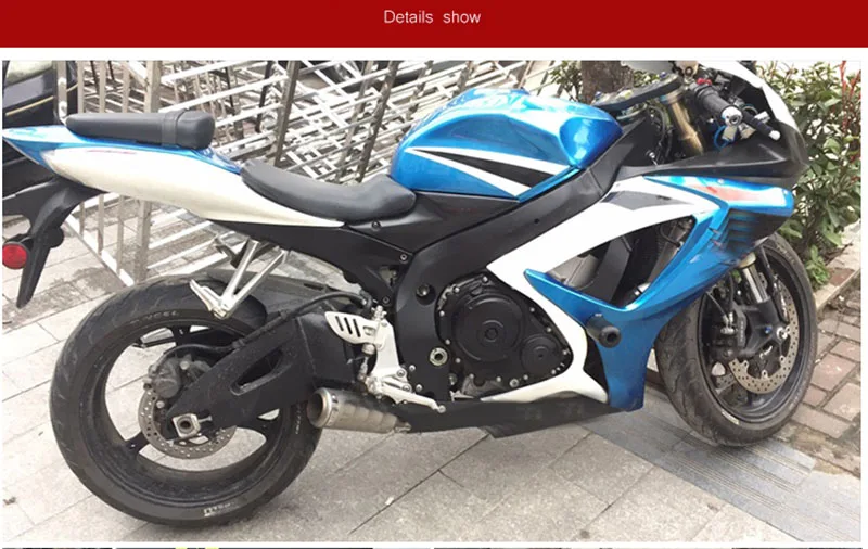 Мотоцикл выхлопная труба AR Escape Moto Akrapovic Универсальный GP 51 мм 60 мм углеродное волокно для Z900 Suzuki GSR600 R6 BWS125 ER6N GY6