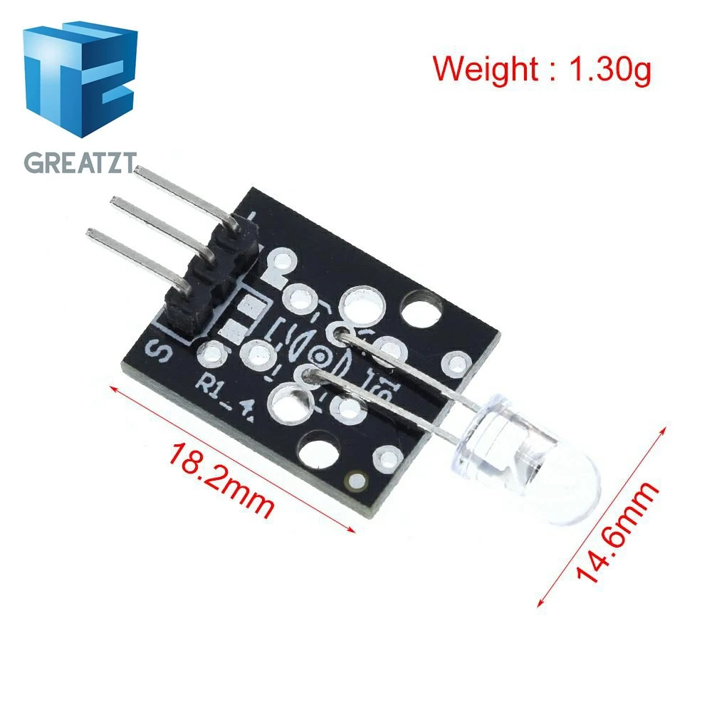 GREATZT KY 005 3 контактный инфракрасный датчик эмиссии модуль для arduino Diy Starter Kit KY005|module
