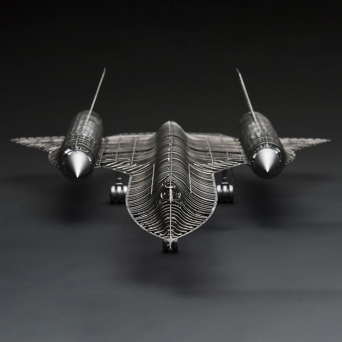 1/144 SR-71 модель самолета, набор, украшение самолета, 3D металлическая Сборная модель, обучающая игрушка, рождественский подарок для детей и взрослых