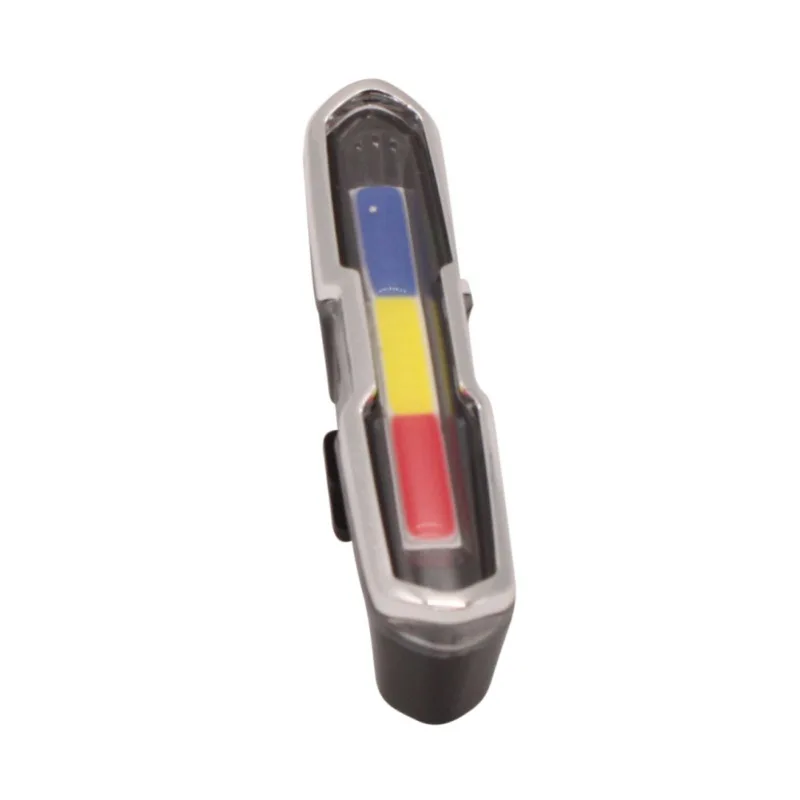Red Blue White Light Зарядка через usb светодиодный Предупреждение Гуфи хвост светильник s ночное красного и синего цветов светильник Аксессуары для велосипеда Valley светильник s горный велосипед безопасности светильник s - Цвет: Red Blue White Light