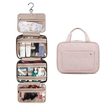 

ABDB-Travel Toiletry Bag with Hanging Hook Makeup Cosmetic Bag Travel Organizer Portable Bathroom Storage Bag Cosmetic Bag
