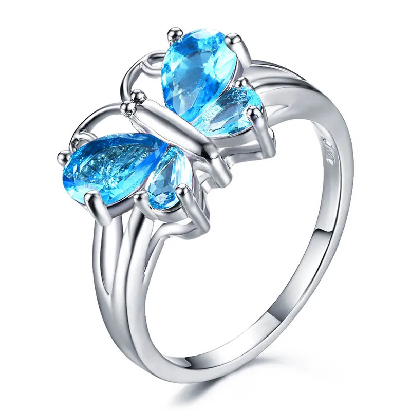 Bague Ringen, дизайн, S925 ювелирные изделия, серебряное кольцо для женщин, животное, Бабочка, Изысканная мода, циркон, темперамент, для свиданий, подарок на день рождения