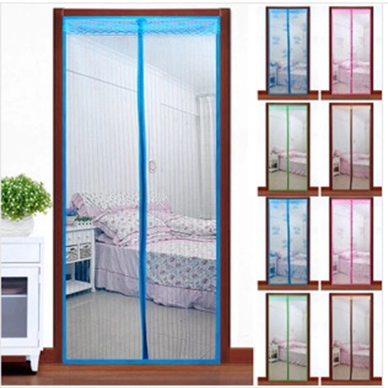

Baby room hands-free prevent mosquito net magnetic door net anti fly insect mosquito door screen curtain mesh anti mosquito