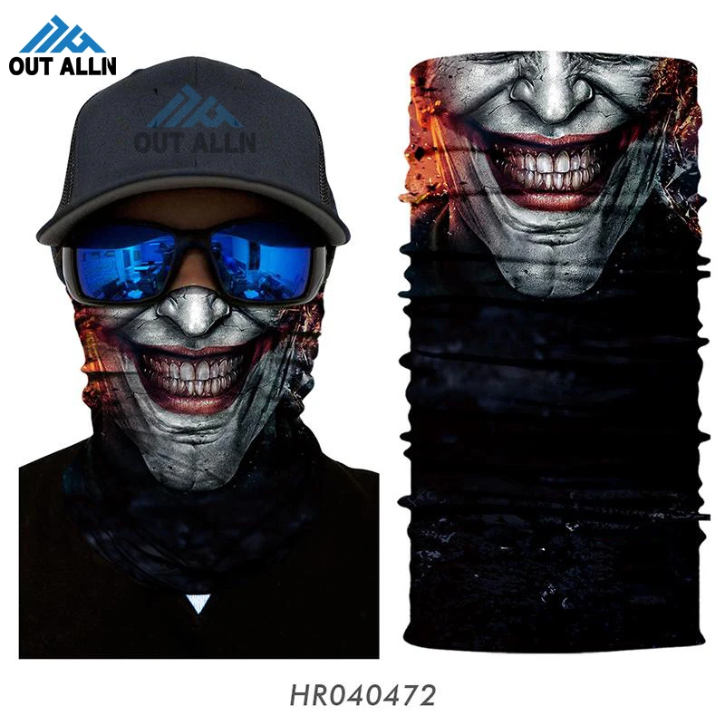 HR040472 3D мотоциклетная маска Marvel для лица, для шеи, для муравья, Бесшовный шарф-бандана, Звездные войны, повязка на голову для езды на велосипеде - Цвет: HR040472
