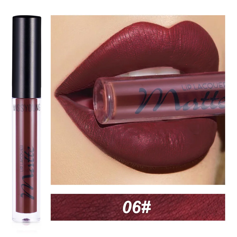 

NEW Noble Gorgeous Wine Red Matte Chapstick Moisturizing Lip Balm Colorless Refine Repair Lip Wrinkles For Woman Winter Lip Care