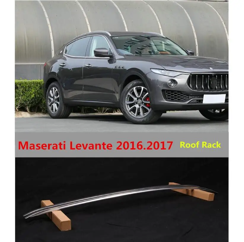 Для багажника на крышу автомобиля для Maserati Levante, багажная стойка высокого качества абсолютно алюминиевый сплав авто аксессуары