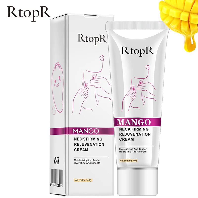 

RtopR Neck Firming Rejuvenation Cream Anti-wrinkle Firming Skin Whitening Moisturizing Neck Serum Mild Peeling Beauty Neck Care