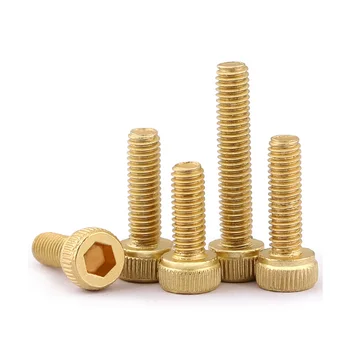 

M2/M2.5/M3 Brass hex socket cap screw metric fully threaded