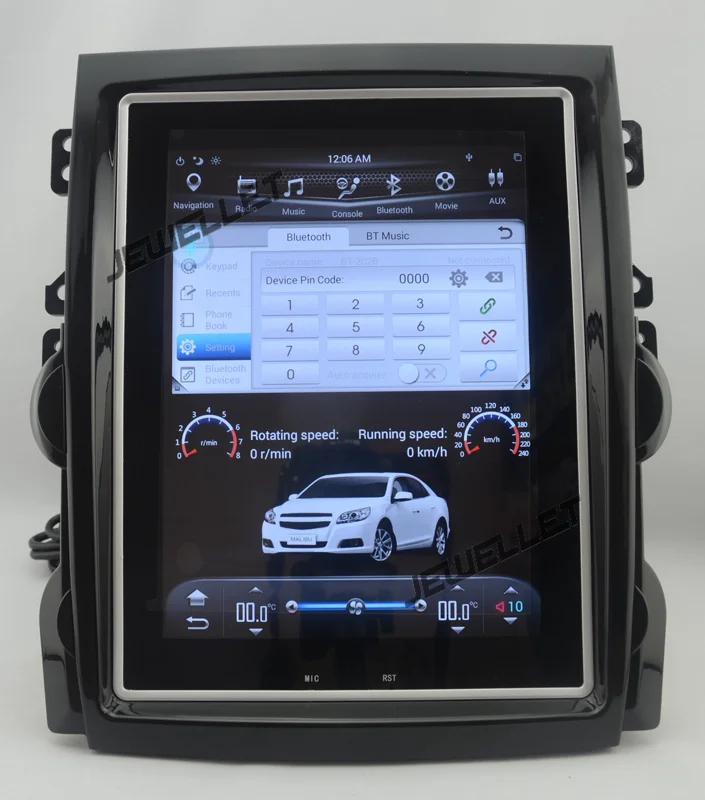 10," tesla стиль вертикальный экран android 6,0 четырехъядерный 32G Автомобильный gps Радио навигатор для Chevrolet Holden Malibu 2013