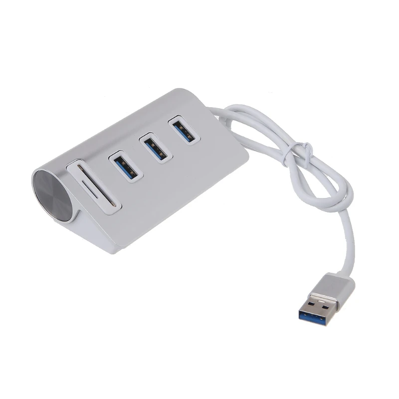 USB 3,0 концентратор 3 Порты и разъёмы Мощность Интерфейс TF/SD кард-ридер для iMac MacBook Air ноутбук