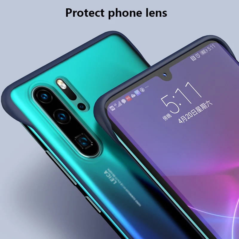 Чехол для телефона huawei P30 Pro P20 Lite чехол без рамки для huawei mate 20/30 P30 Pro Lite чехол