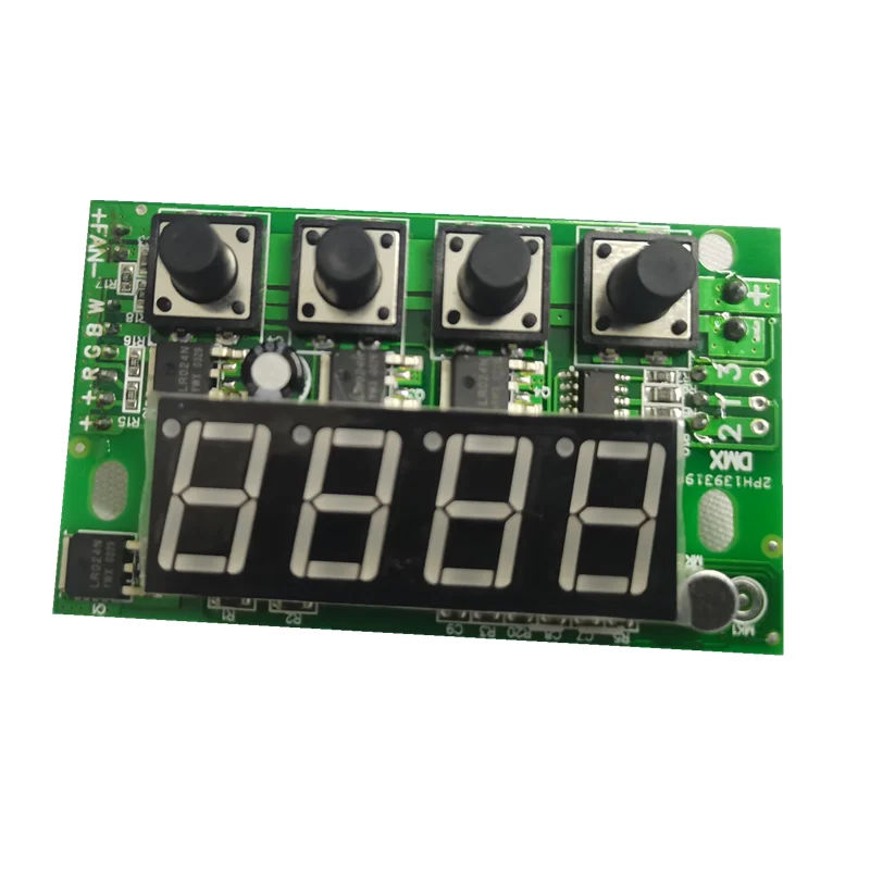 RGBW DC12V-36V 정압 마더 보드, 54X3W / 36x3w LED PAR 마더 보드, 4 / 8CH 전문 무대 조명 액세서리