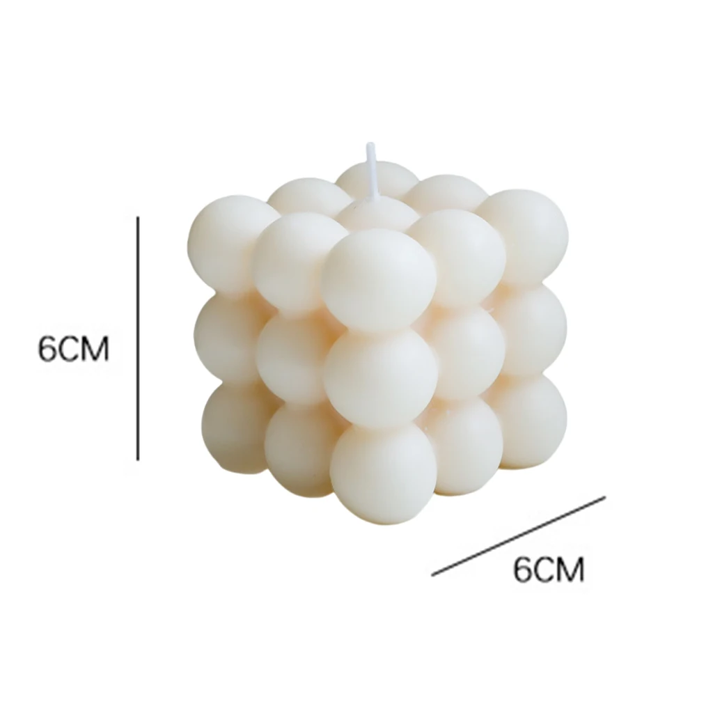 Geometry Bubble Cube Candle Soy Wax Small Fragrance Aromatherapy Candles Essential Oil Scented Relaxing Romantic Gift Home Decor Geometry Bubble Cube Candle Soy Wax Small Fragrance Aromatherapy Candles Essential Oil Scented Relaxing Romantic Gift Home Decor