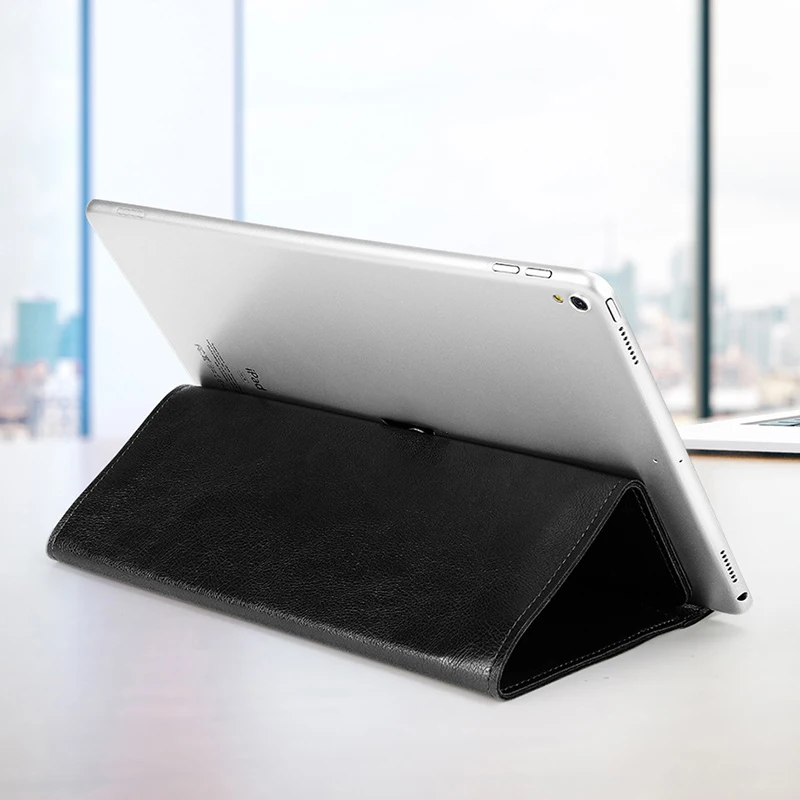 Складной Премиум чехол из искусственной кожи PU для IPad Pro 12,9, чехол-сумка с карандашом для IPad Pro 12,9