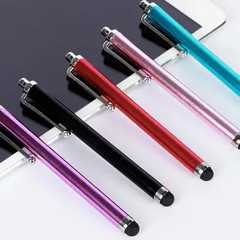 

10/20Pcs Portable Aluminium Material Capacitive Touch Screen Clip On Stylus Pen 11.3cm for Phone Tablets