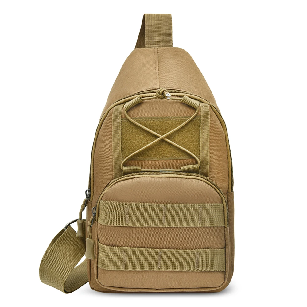 Khaki LLBL3370 нейлоновая тактическая нагрудная сумка практичная портативная спортивные сумки для альпинизма путешествия Кемпинг Туризм - Цвет: Khaki