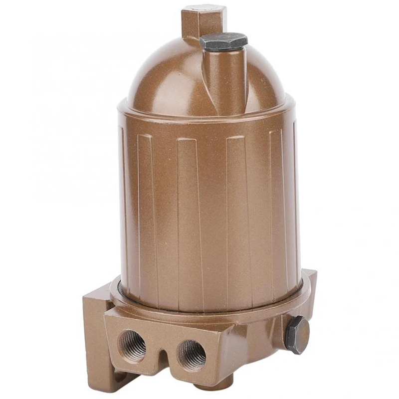 Multifunctional Compact 110A Fuel Filter Water Separator Assembly for Yacht Oil Tank Fuel Filter Aluminum Alloy