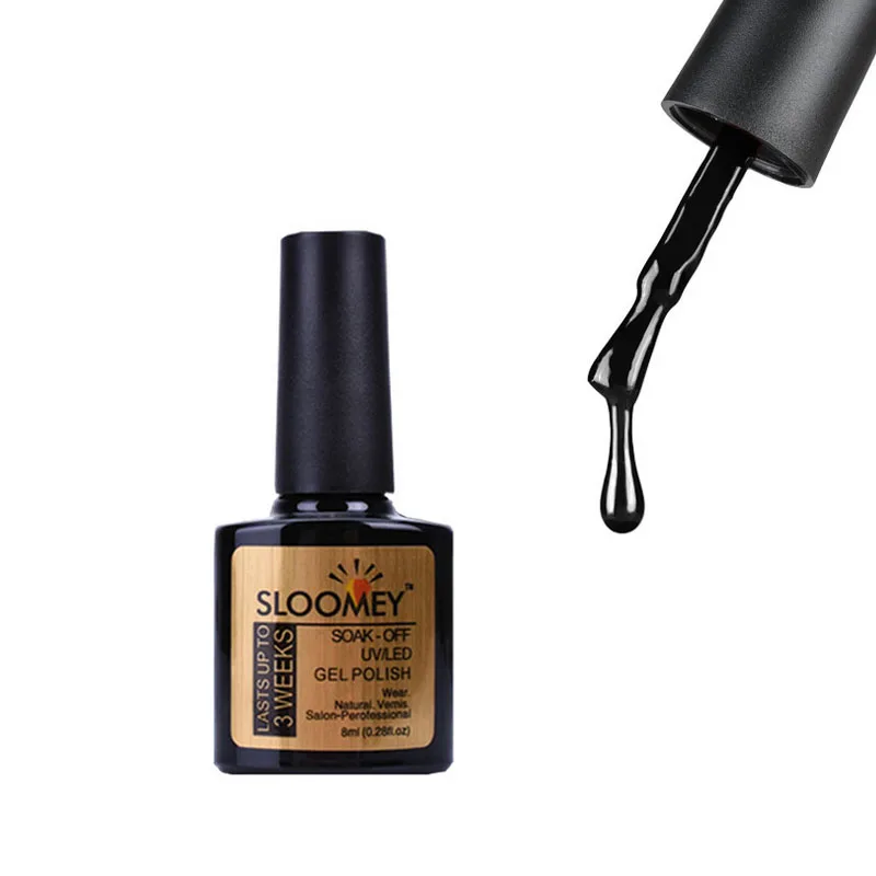 Black Gel Polish Гель-лак для ногтей с эффектом настроения, термохромное изменение температуры, жидкий, Кристальный, солнечный, УФ-светодиодный, впитывающий, 2 г - Цвет: Black Gel Polish