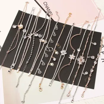 

30 Pcs/lot fashion women classical alloy bracelet lot jewelry wholesale 200731-139