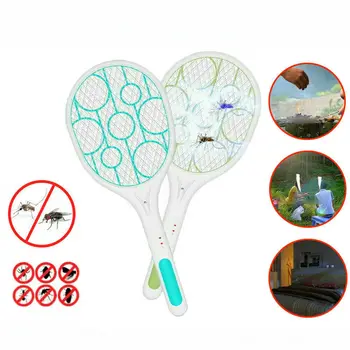 

USB Chargerable Home Electric Fly Mosquito Bug Zapper Swatter Mosquito Killer Anti Mosquito Bug Safety Mesh Cordless Zapper