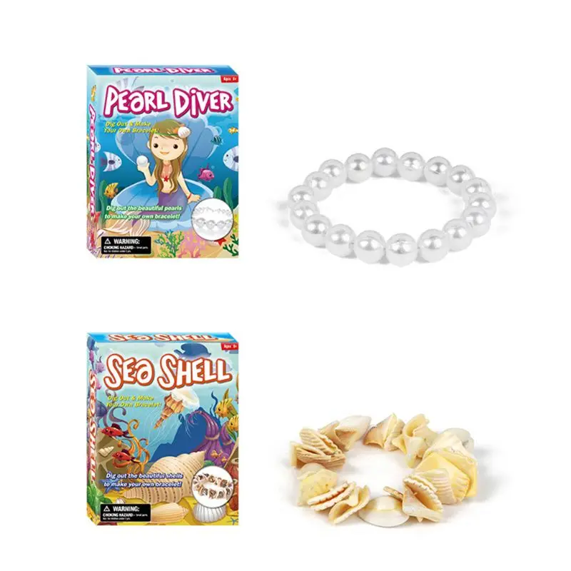 Морские раковины и раковины Dig Kit Stem игрушки для 7 лет подарки для 7 лет =