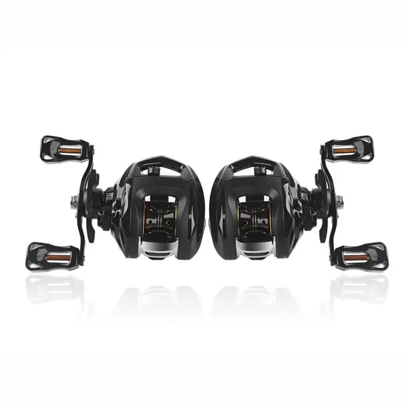 

Freshwater Saltwater Universal Fishing Wheel Practical Left/Right Handed Baitcasting Reel Durable Magnetic Brake Fishing Reel