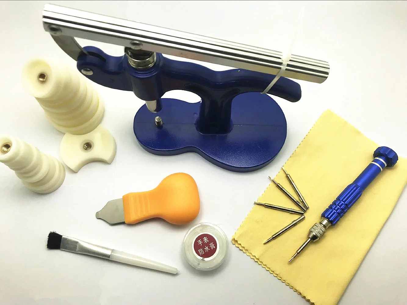 

Watch Repair Tool Desktop Bottle Cap Pressor Machinery Quartz Watch Pressure Back Cover Watch Pressure Table Machine Changing Ba