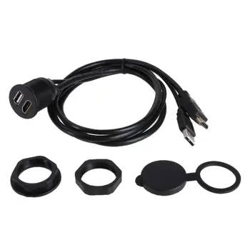 

Car Dashboard Flush Mount Panel USB 2.0 HDMI Extension Panel for Car Mount Extension Cable