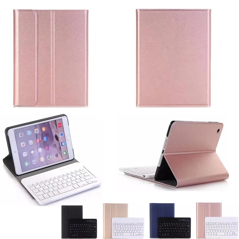 Для ipad mini 2 7,9 'New высококачественный ультра тонкий Съемный беспроводной Bluetooth клавиатура чехол для Apple ipad mini 1 2 3