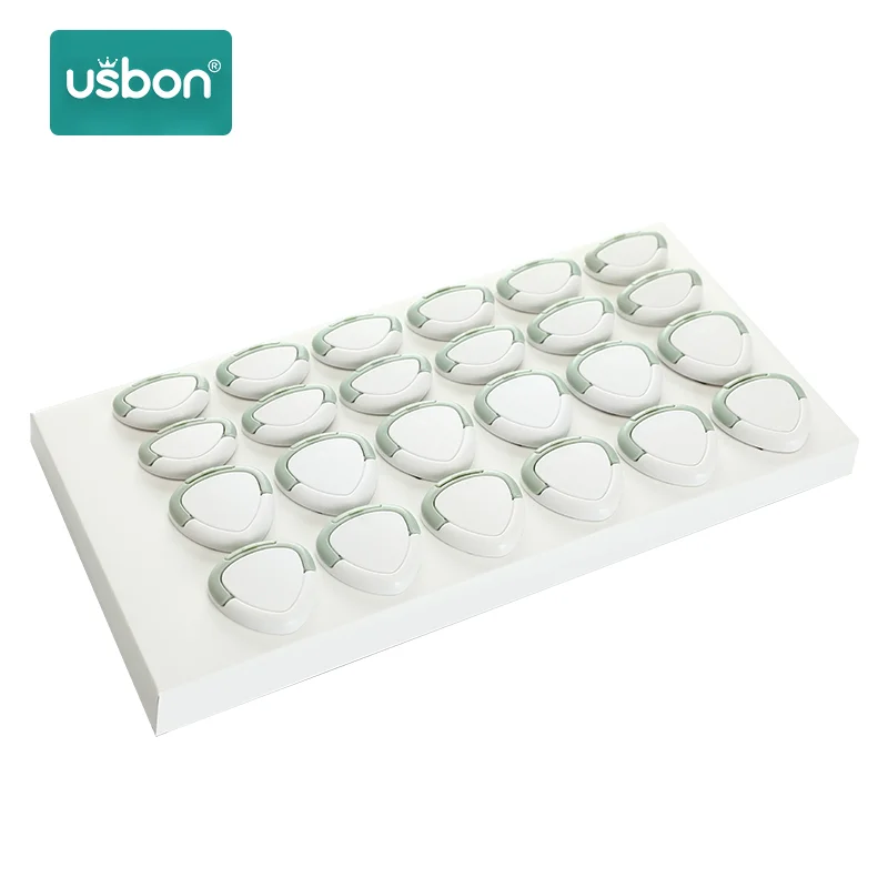 Usbon, 24 шт., европейская розетка, электрическая розетка, защита для детей, защита от электрического удара, заглушки, защитная крышка