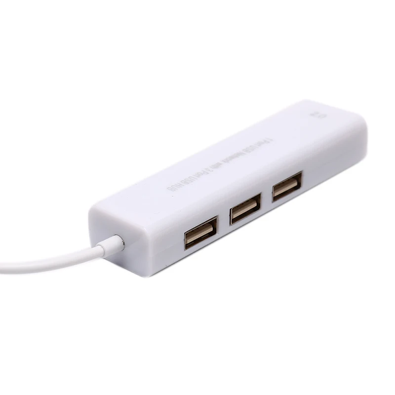 Micro USB к сети LAN Ethernet RJ45 адаптер с 3 портами USB 2,0 концентратор адаптер для ПК Android телефон ноутбук