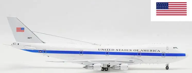 Inflight Соединенные Штаты Америки BOEING E-4A 747-200B 73-1677 1/200 литье под давлением