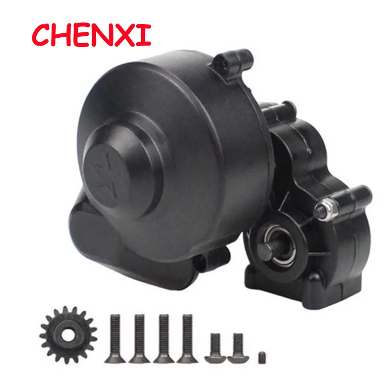 

Plastic Complete Center Gearbox Transmission Box with Gear for Axial SCX10 SCX10 II 90046 90047 1/10 RC Crawler Car L09