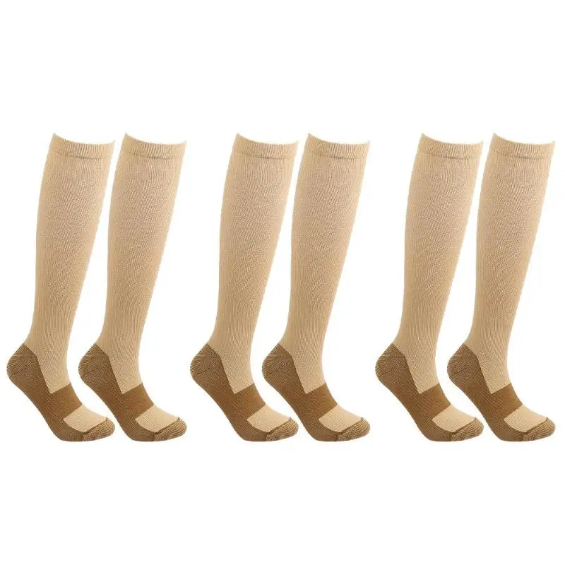 Hot Sale Sports Socks Multi-function 5 Pair Compression Socks Men Women Graduated Medical Nursing Circulation Socks