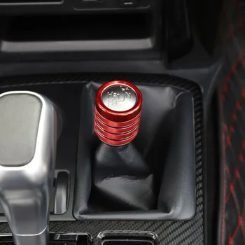 

Red Gear Shift Head Knob Cover Aluminum Alloy 1pc Accessories New Durable
