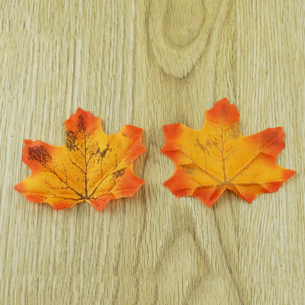 100 шт. декоративные кленовые листья | Дом и сад