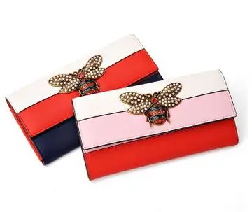 Модные женские кошельки из натуральной кожи, женские кошельки, клатч, кошелек в стиле пэчворк